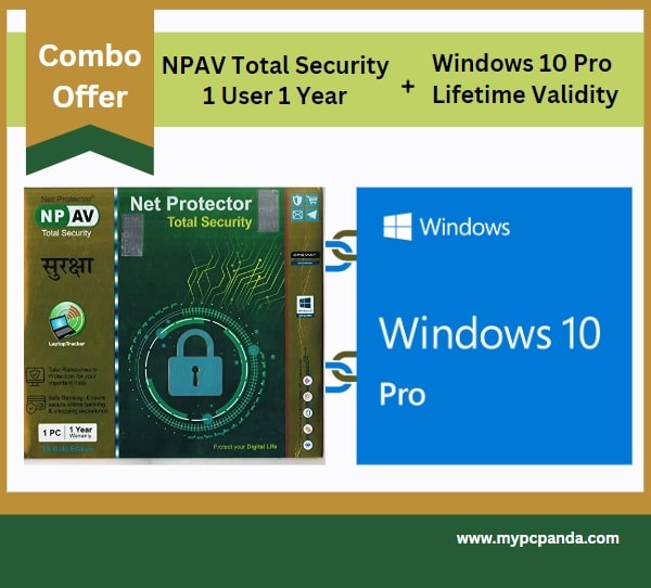 Net Protector Total Security + Windows 10 Pro Combo Offer